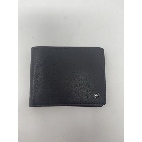 Louis Philippe Men's Brown Texture Leather Bifold Wallet - Picture 2 of 10